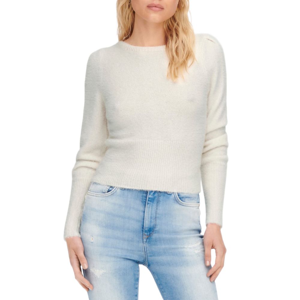 

Кремовый нейлоновый свитер ONLY