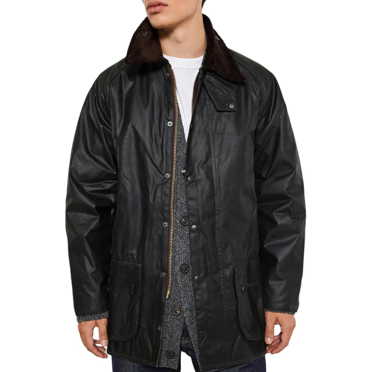 

BARBOUR Бофорт длинный рукав вощеная куртка, Sage Green