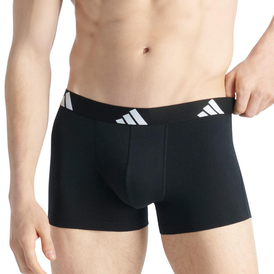 ADIDAS Мужские шорты/брюки в ретро-стиле – упаковка из 10 шт., Active Flex Cotton — фото 2