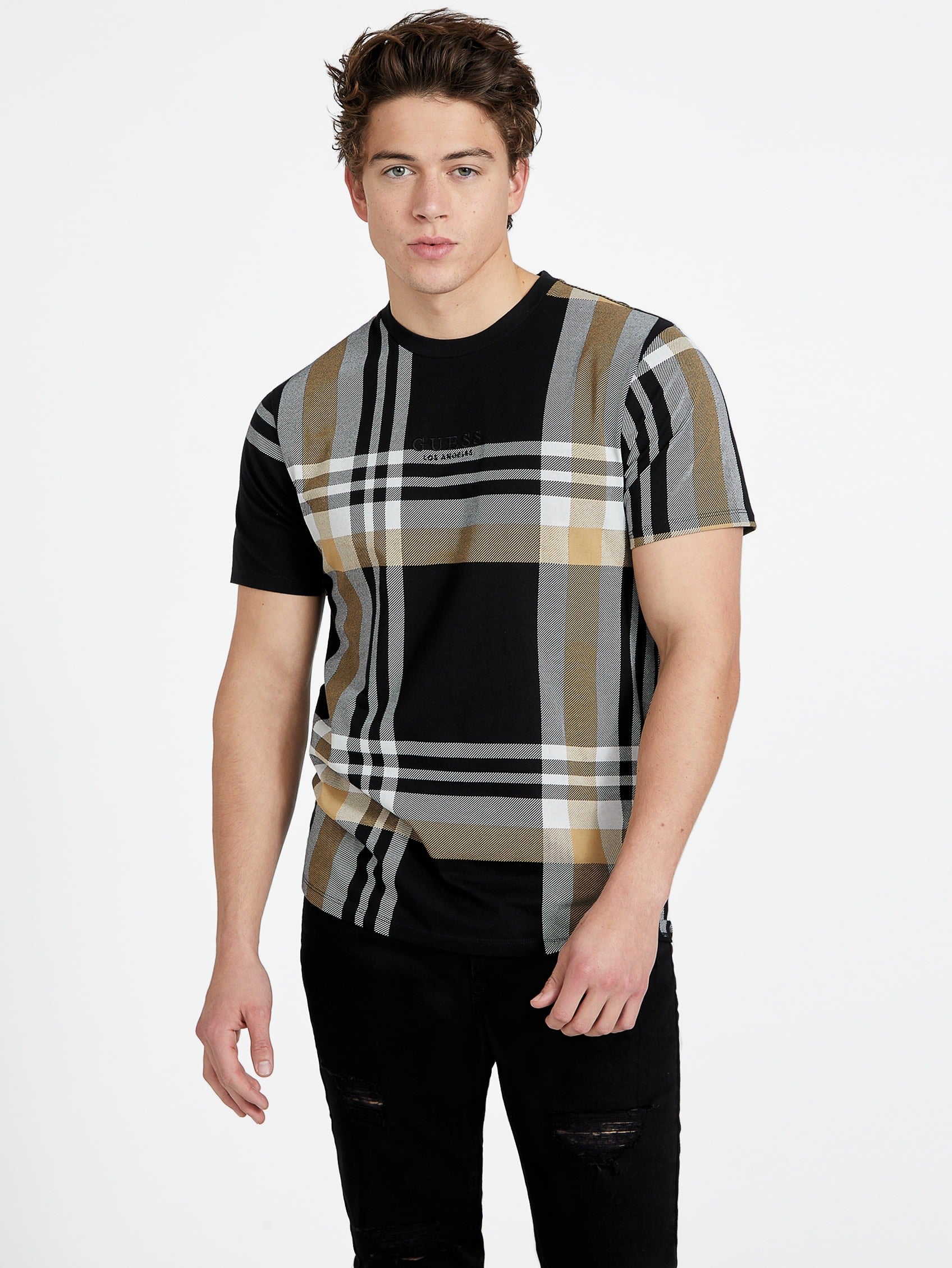 

Футболка Eco Voltz Guess Factory, черный