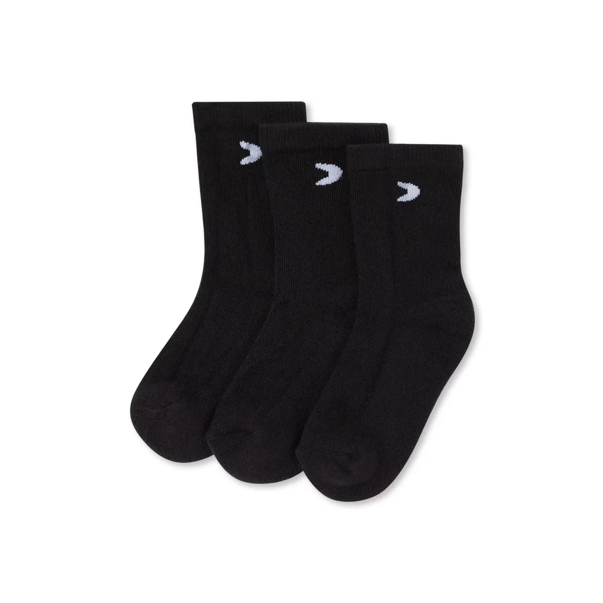 

Детские носки для тренировок Boomerang High-Top, упаковка из 3 пар, черный