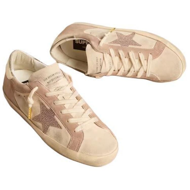 Кроссовки Golden Goose Super-Star Skateboarding Shoes Women's Low-top Pink, розовый — фото 3