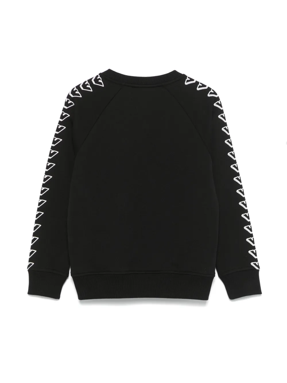 Толстовка с логотипом Emporio Armani Kids, черный — фото 2