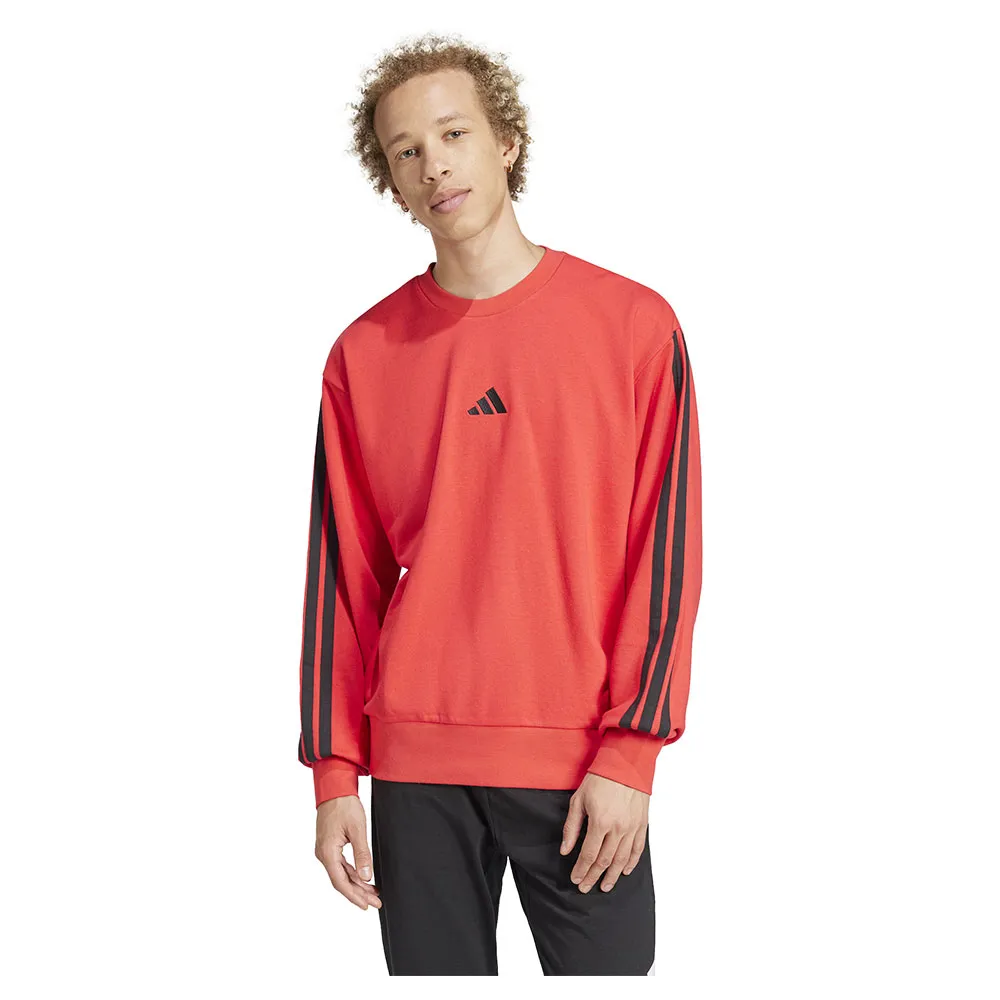 

Толстовка adidas Essentials 3 Stripes French Terry, оранжевый