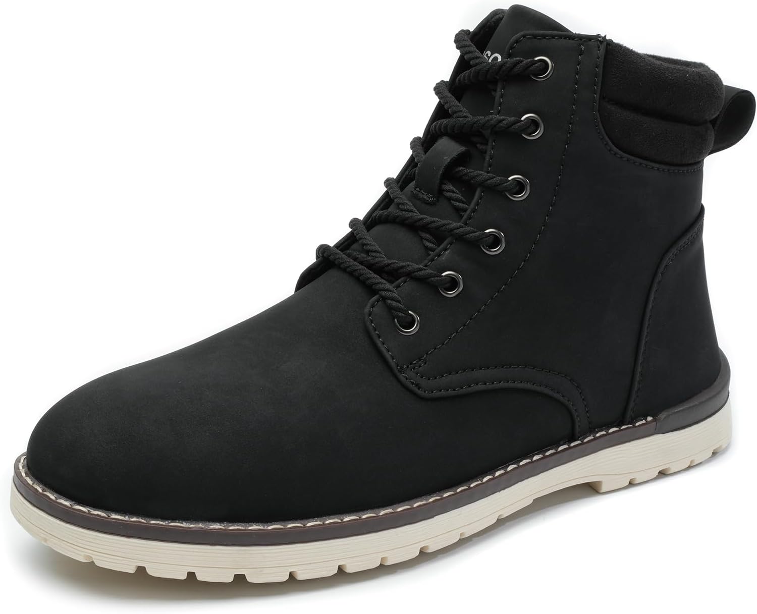 

Мужские классические повседневные ботинки Чукка с шнуровкой, дезертные ботинки до щиколотки для походов Gsohino, черный