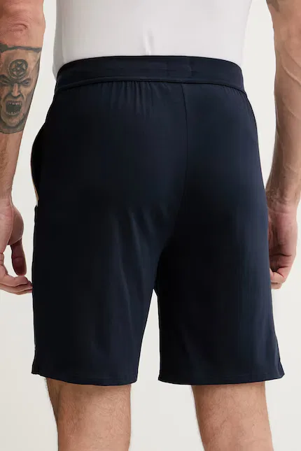 Шорты спортивные из мягкого трикотажа Unique Shorts CW BOSS, темно-синий — фото 3