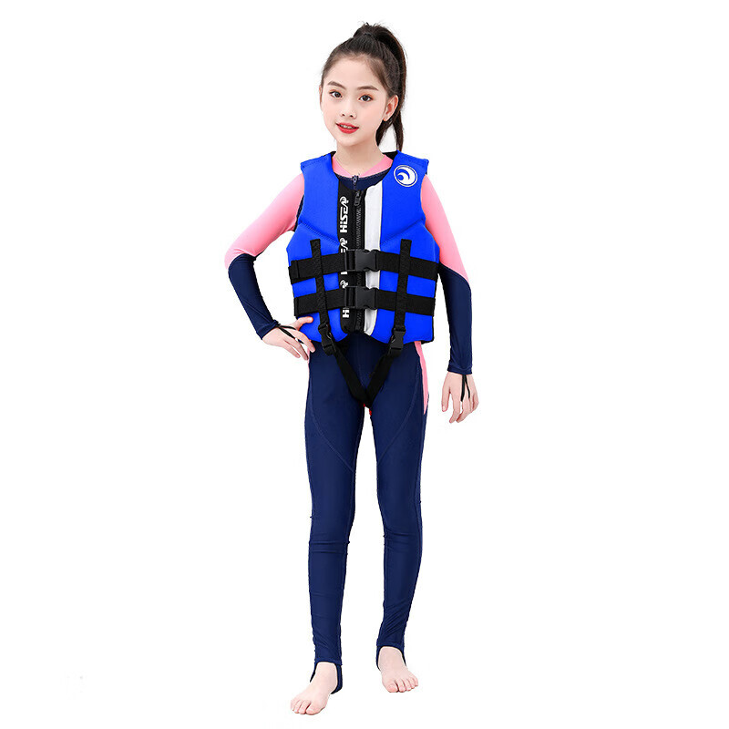 

Детский спасательный жилет Shark Bart, плавучий хлопковый спасательный жилет для плавания для мужчин и женщин, утолщенный спасательный жилет для рафтинга L108, синий, S-XL SBART