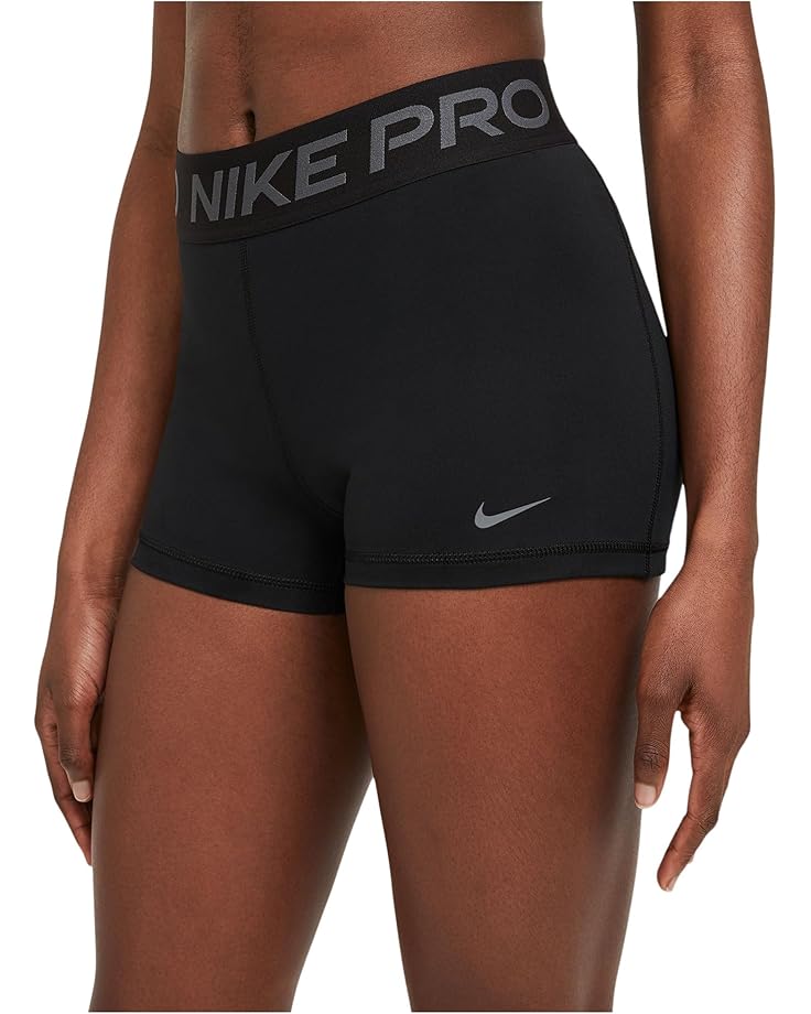 

Шорты Nike Pro 3" Shorts, цвет Black/Iron Grey