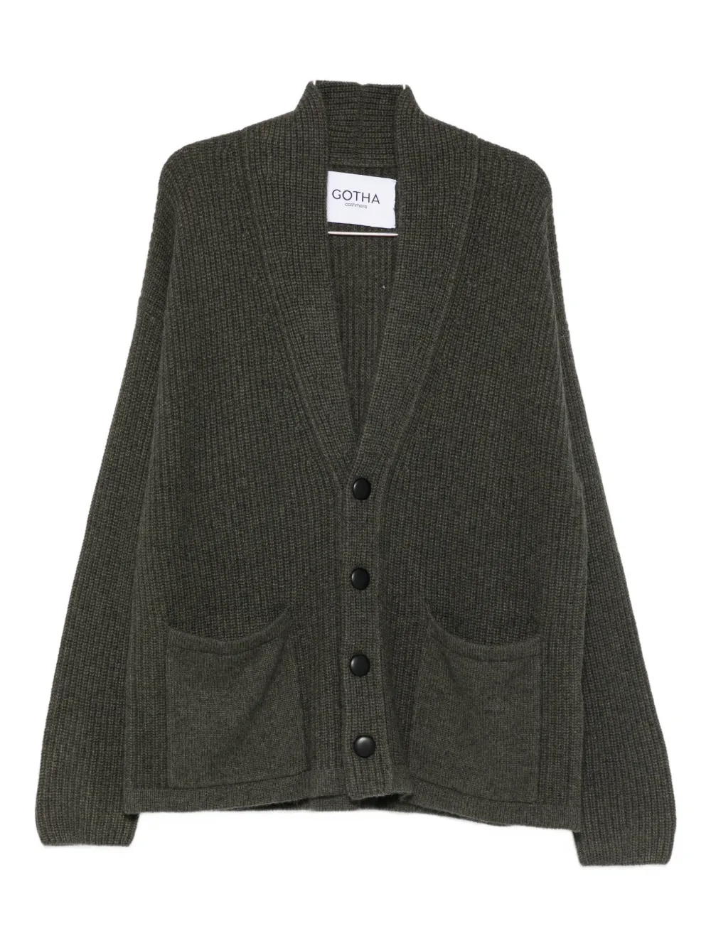 

Кардиган на пуговицах Gotha, зеленый