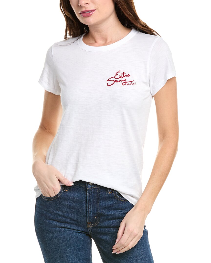 

Футболка Lucali Slub rag &bone rag & bone, белый