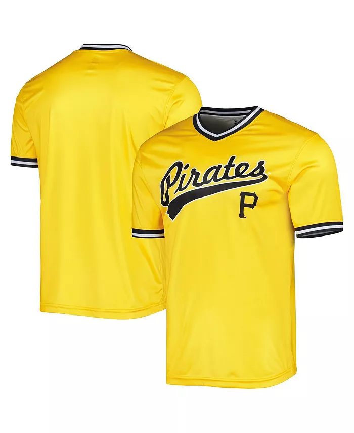 

Мужская желтая майка команды Pittsburgh Pirates Cooperstown Collection Stitches