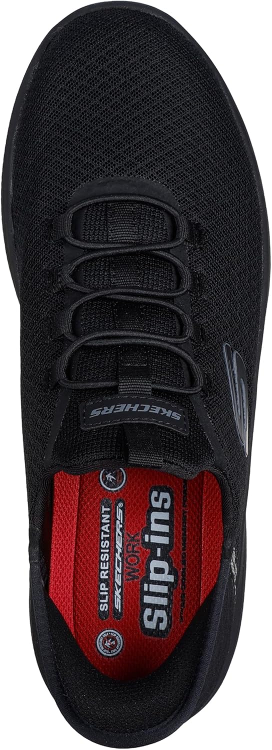 Мужские слипоны Skechers Summits Colsin Sr с легким надеванием, черный — фото 2