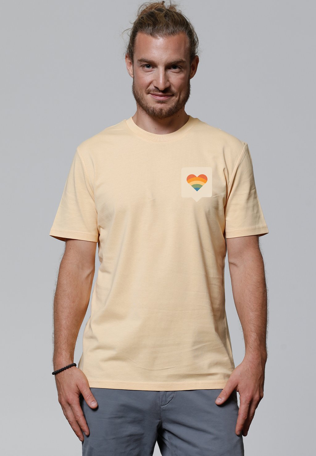 

Футболка с принтом VON HERZEN watapparel, желтый