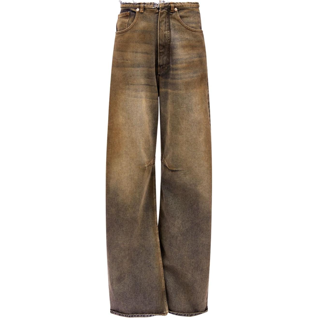 

Футболка Raw cut Wide leg MM6 Maison Margiela, Ochre Umber