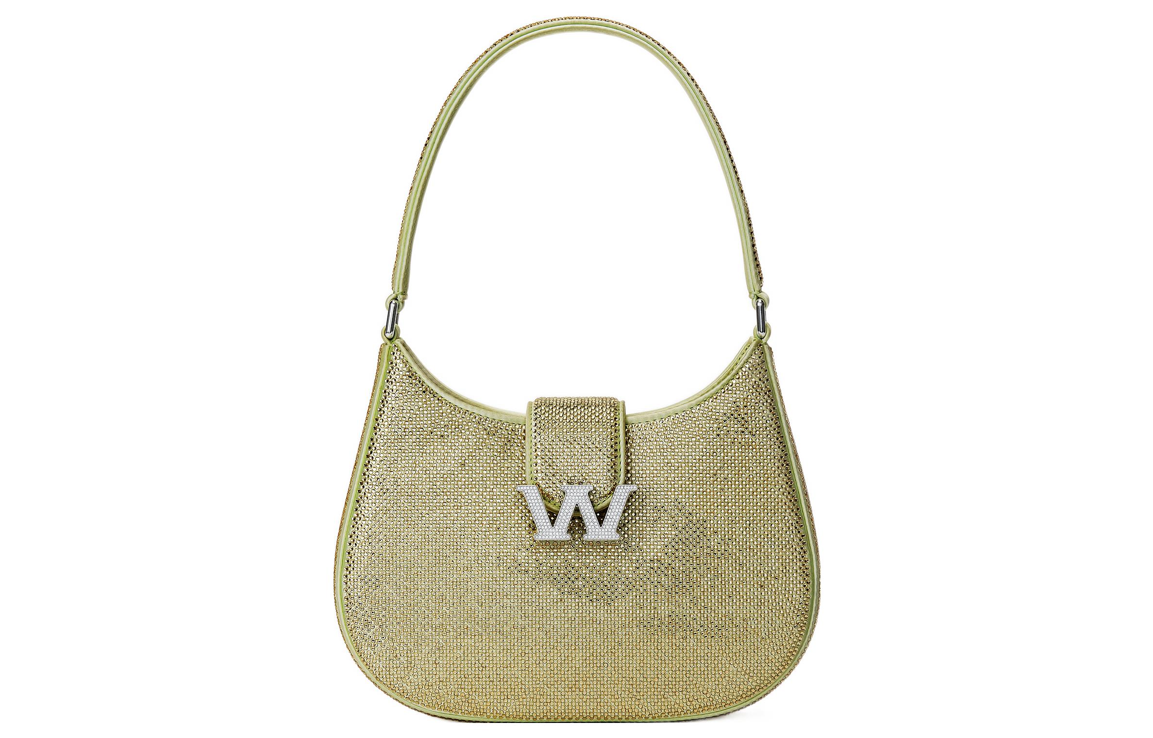 

Александр Ванг Женская Сумка Через Плечо Legacy Crystal Satin Золотая