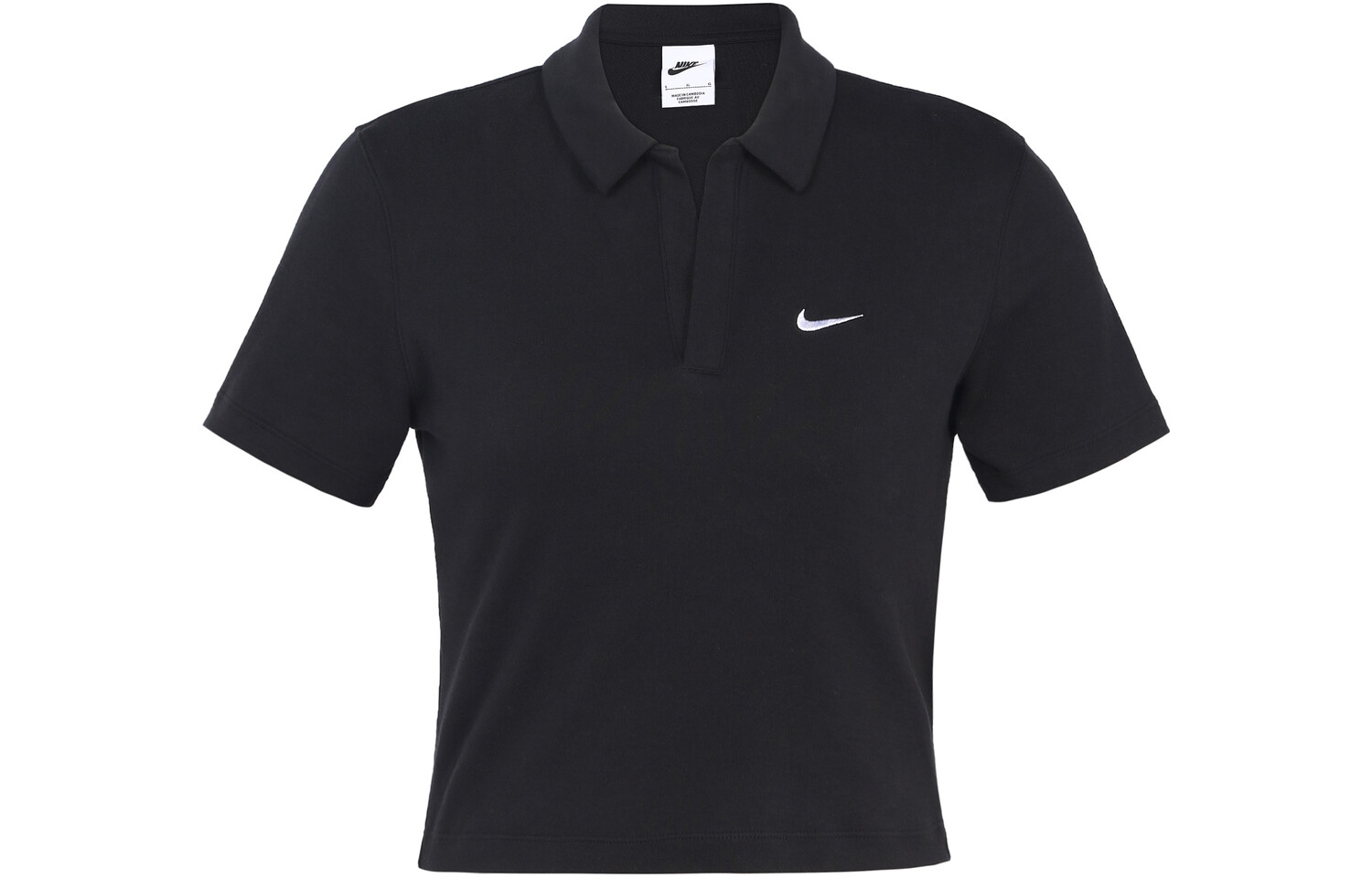 

Женская рубашка-поло Nike, Черный
