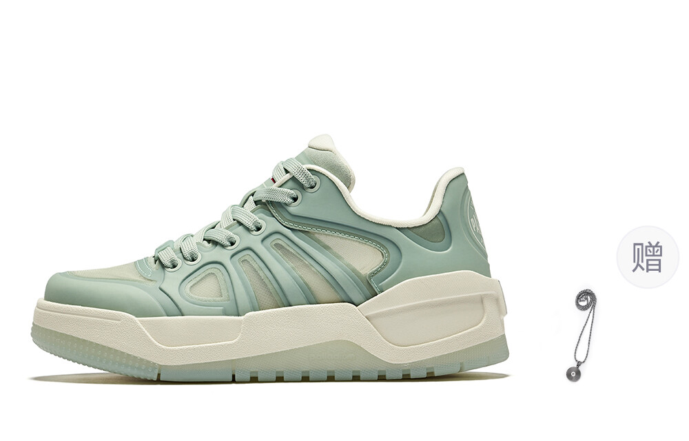 

Кроссовки palladium Skateboarding Shoes Women's Low-top Green, зеленый