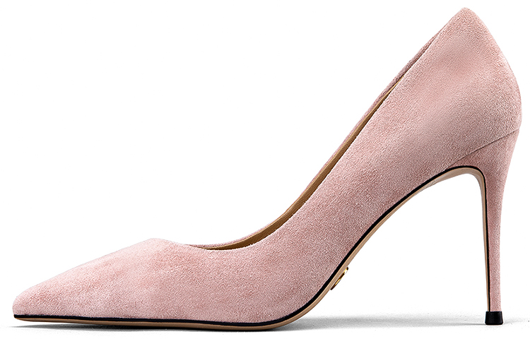 Женские туфли на высоком каблуке 9,5 см NINE WEST, телесный розовый [стиль 7,5 см]