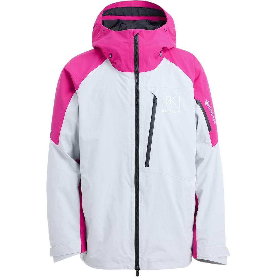 

Куртка для лыж мужская AK CYCLIC GORE TEX 2L BURTON, beyy berry красный/серый cloud-w26