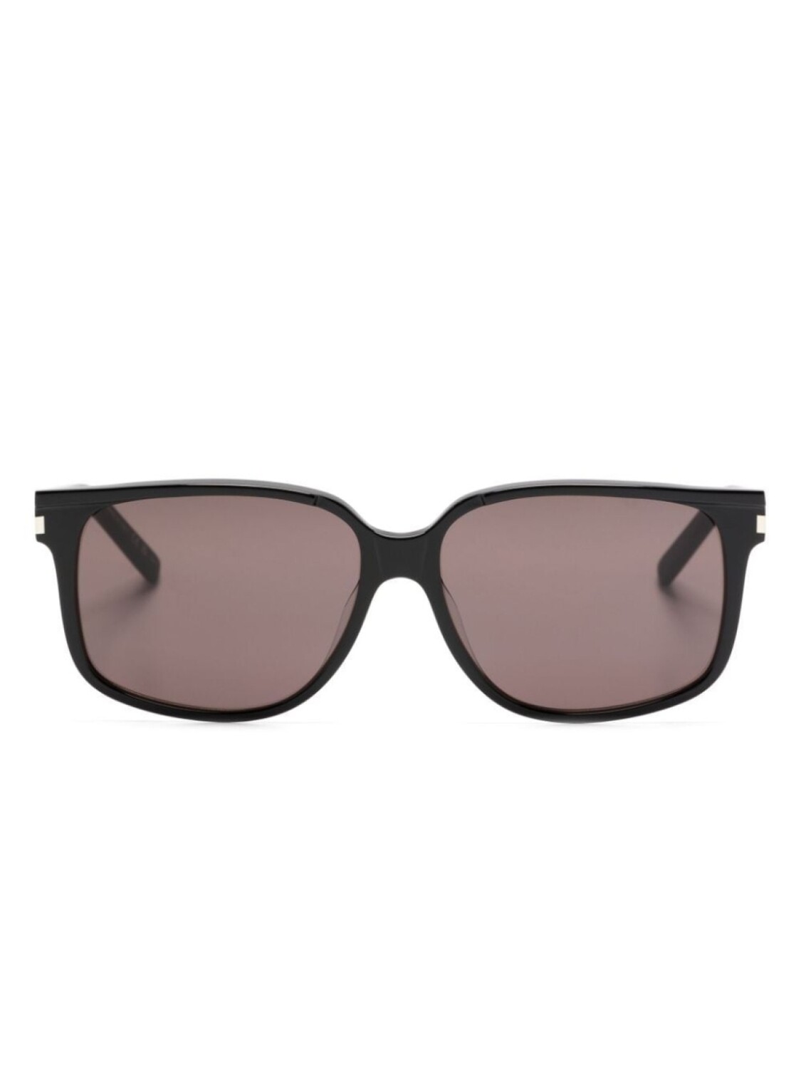 

Saint Laurent Eyewear солнцезащитные очки в геометричной оправе, черный
