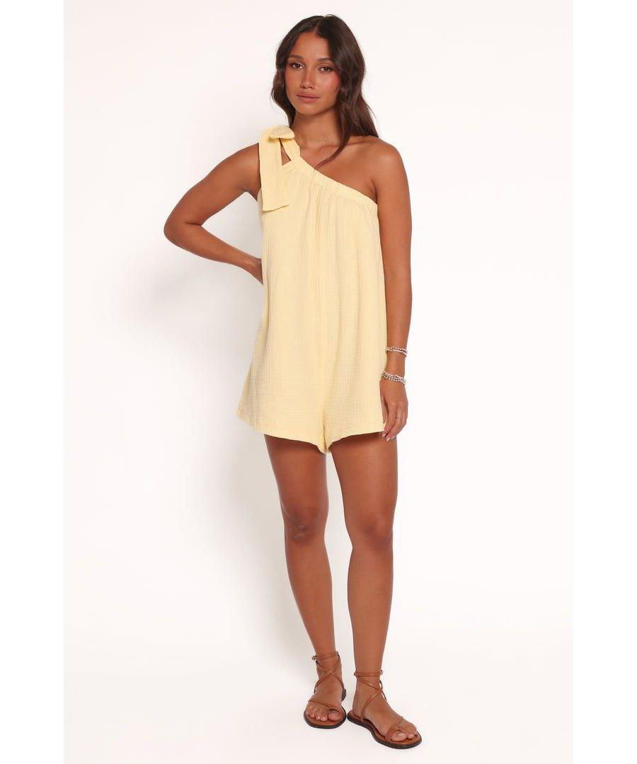 

Женский комбинезон Miffy на одно плечо Petal and Pup, Yellow