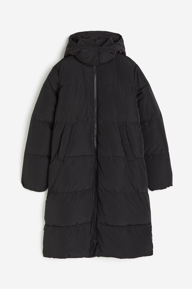 

Куртка H&M Long, черный