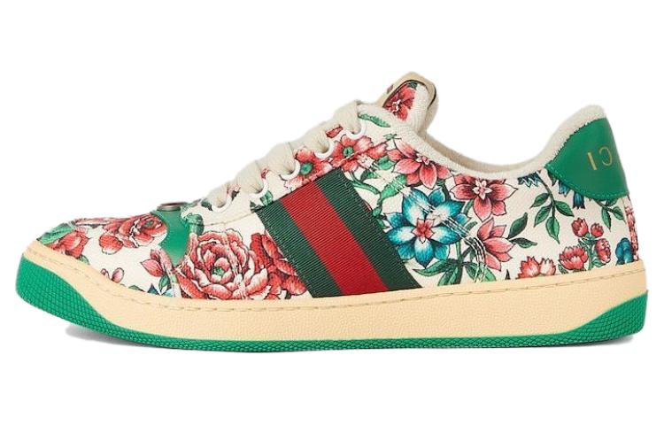 Кроссовки для скейтбординга Screener Low-Top, женские, разноцветные GUCCI, Multicolor