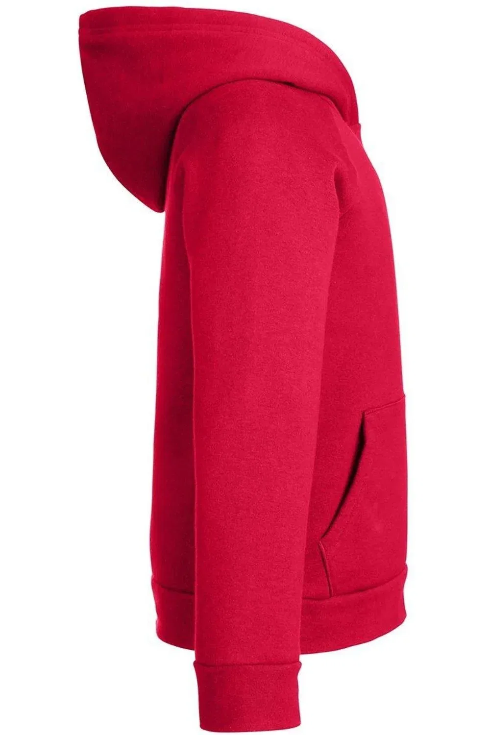 Детская флисовая толстовка Under Armour Rival, красный/белый — фото 3