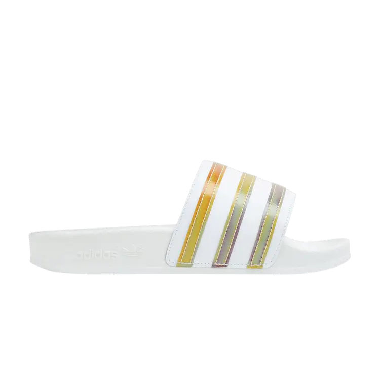 

Сандалии adidas Adilette Slide J 'White Multi-Color', белый