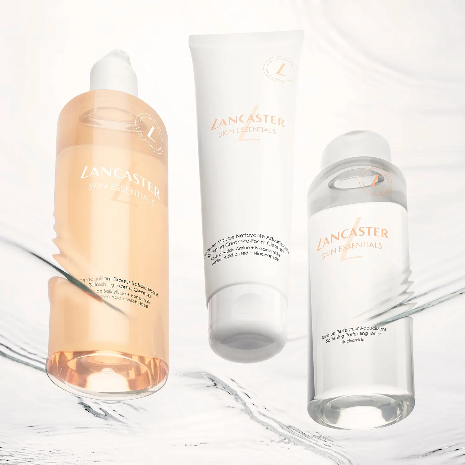 Тоник Lancaster — Skin essentials смягчающий и совершенствующий, 400 мл — фото 4