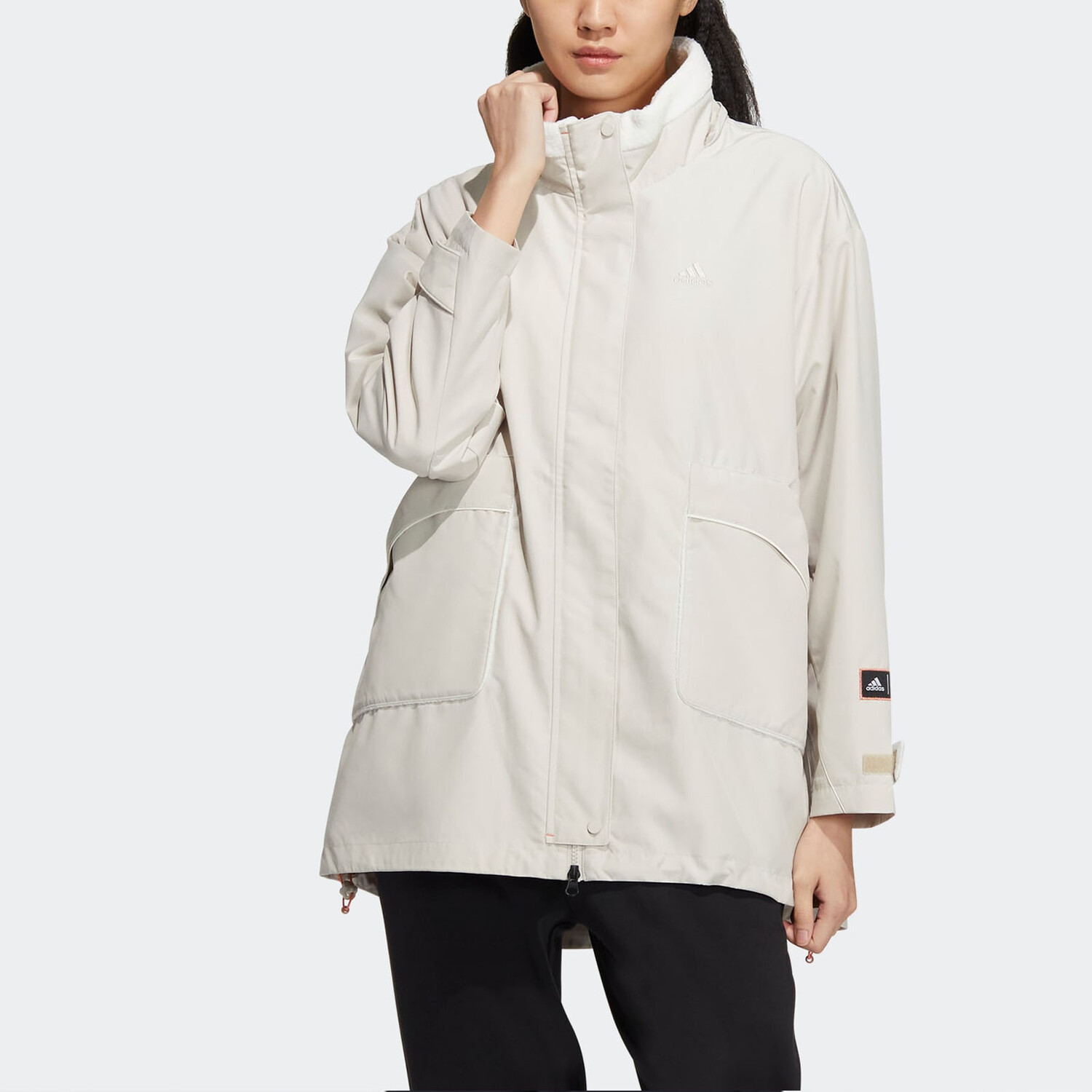 Куртка Adidas WARM JKT T1, белый — фото 2