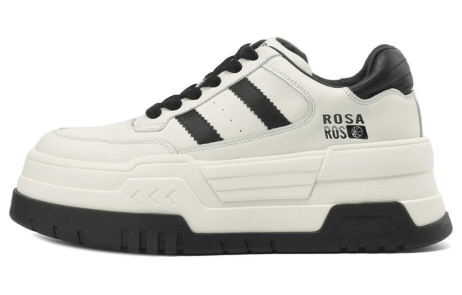 

Кроссовки rosa bianca Skateboarding Shoes Women's Low-top, бежевый/черный