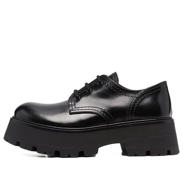 Кроссовки wander lace-up loafers 'black' Alexander Mcqueen, черный