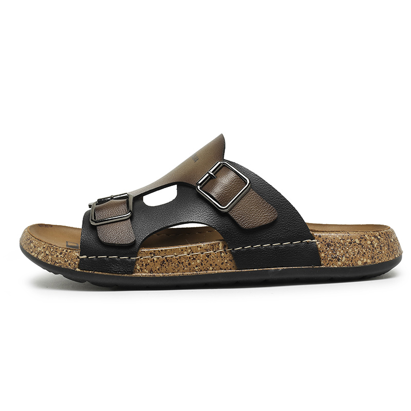 

G.N.SHIJIA Мужские противоскользящие шлепанцы устойчивые к истиранию хаки, цвет Khaki