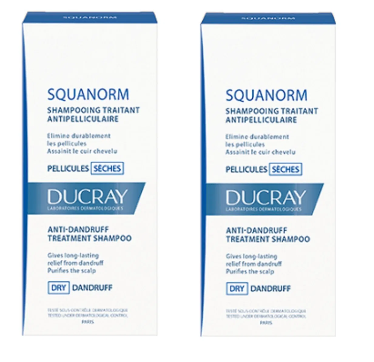 Шампунь против перхоти «Squanorm» от Ducray, 2 x 200 мл Ducray — фото 2