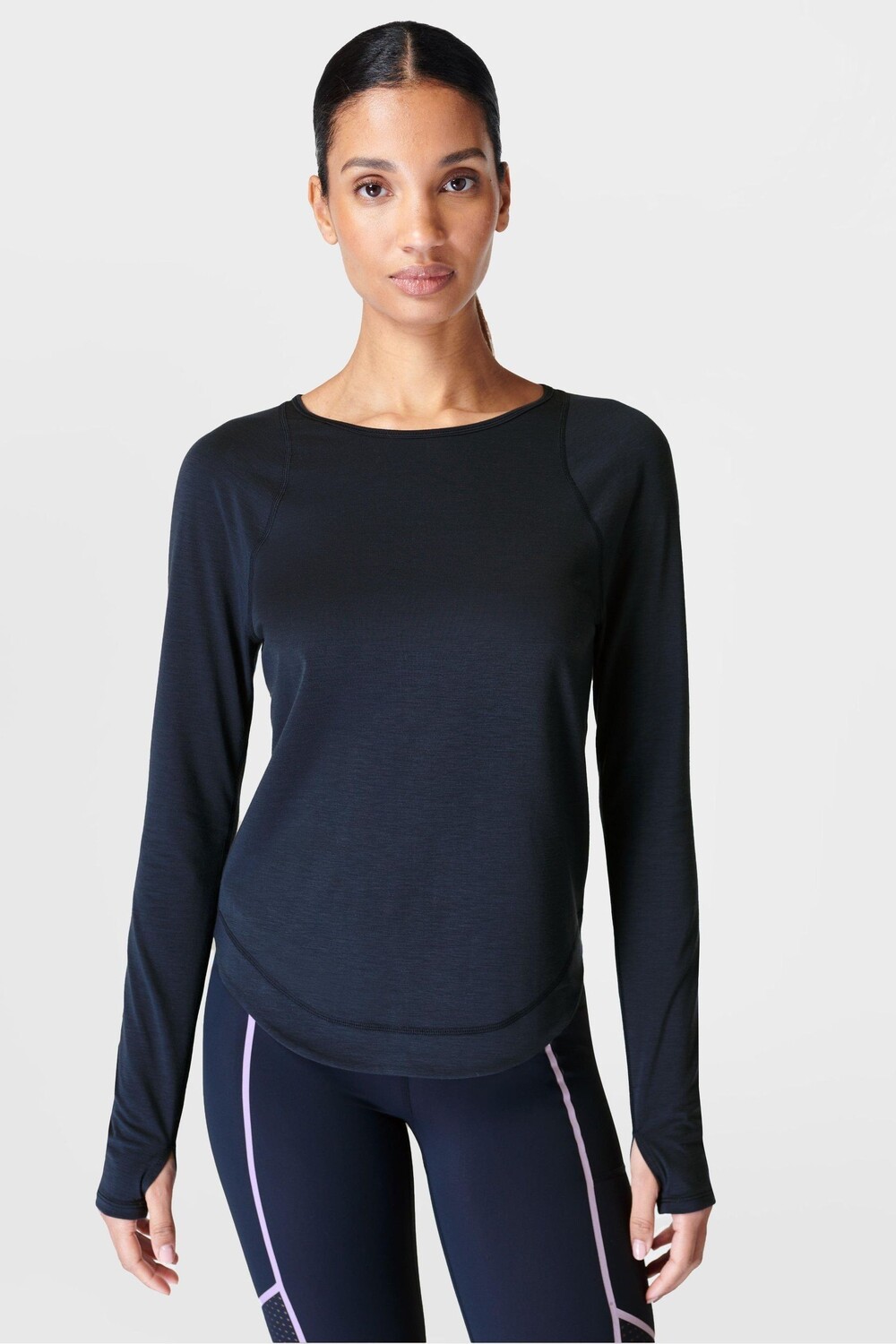 

Блузка с воздушными рукавами Sweaty Betty, синий
