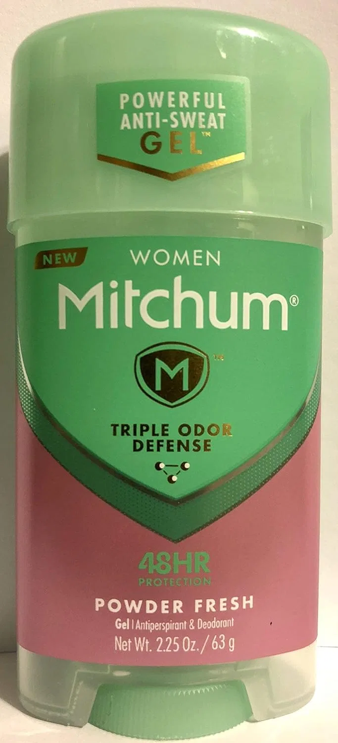 Женский гелевый антиперспирант-дезодорант Mitchum Power Gel Powder Fresh, 63.8 г (3 шт.) Mitchum — фото 2