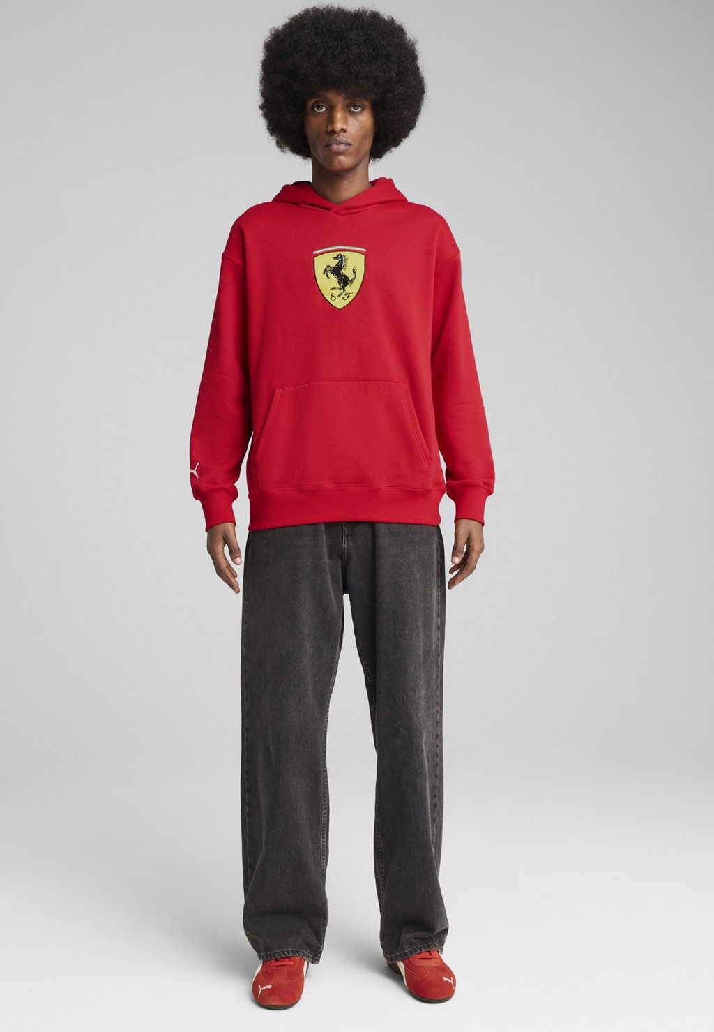 

Толстовка SCUDERIA FERRARI RACE BIG SHIELD Puma, красный