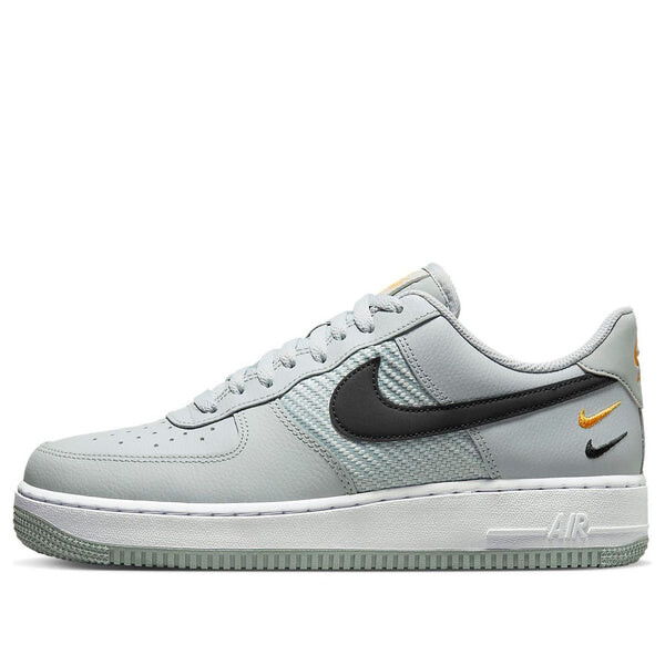 

Кроссовки air force 1 '07 'double swoosh - wolf grey' Nike, серый