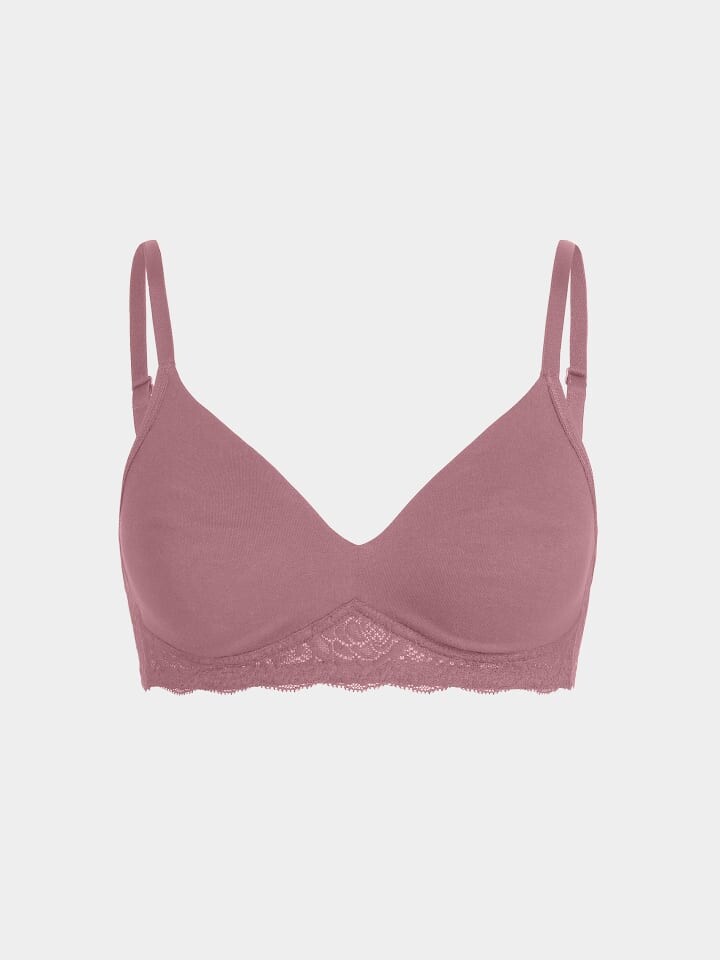 

Бюстгальтер без косточек Erlich Textil T-Shirt BH ELISABETH, цвет mauve