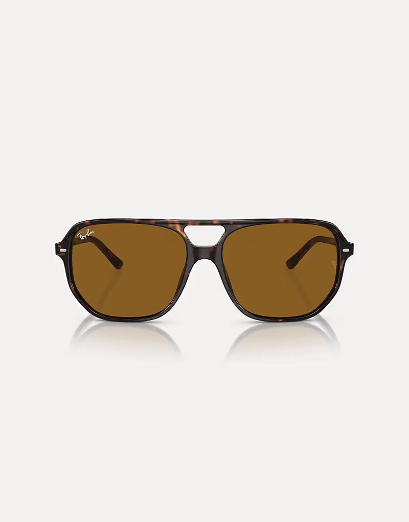 

Солнцезащитные очки Ray-Ban Bill one нестандартной формы с коричневыми линзами цвета гавана