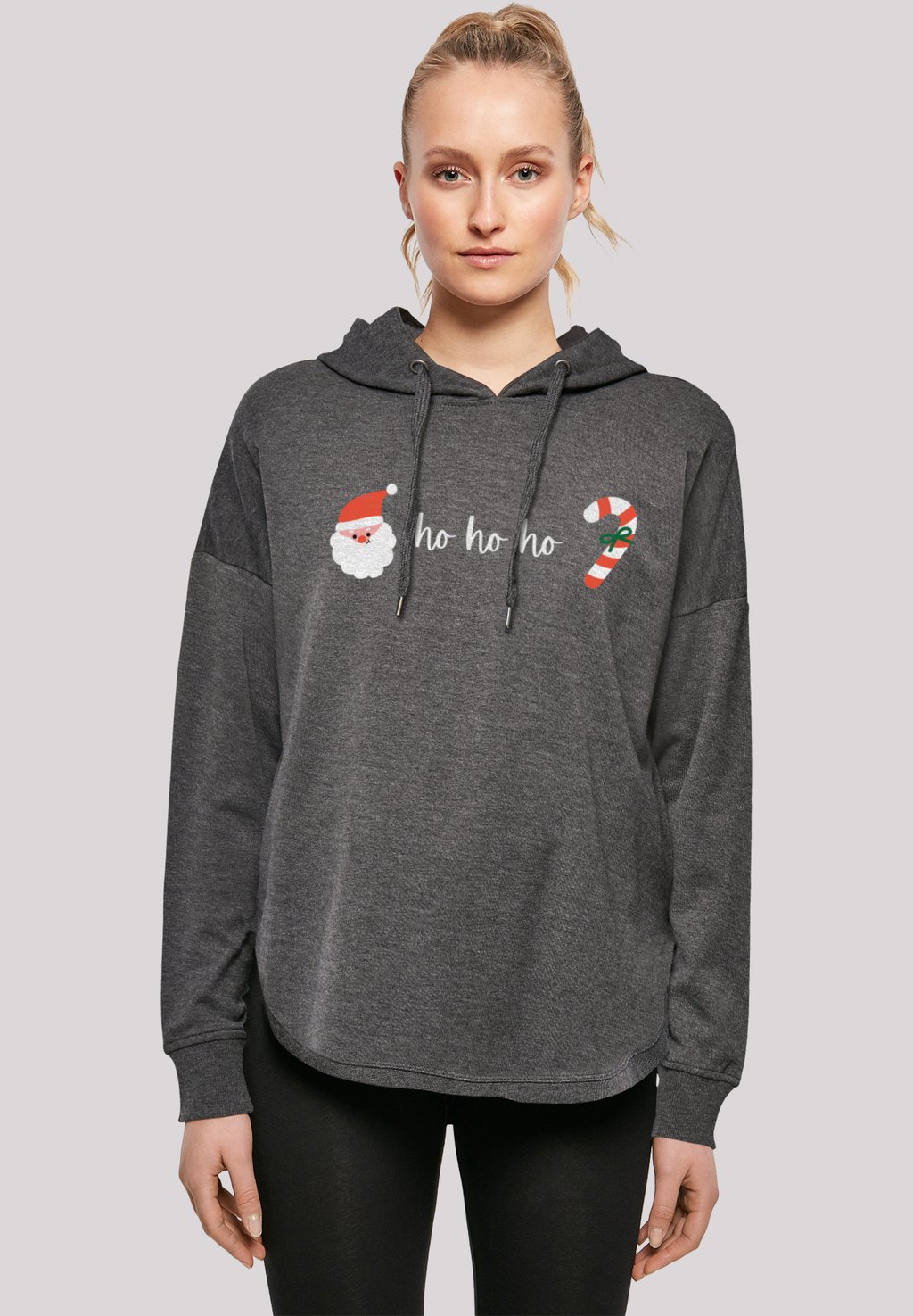 

Толстовка HO HO HO WEIHNACHTEN CHRISTMAS - Hoodie F4NT4STIC, темно-серый