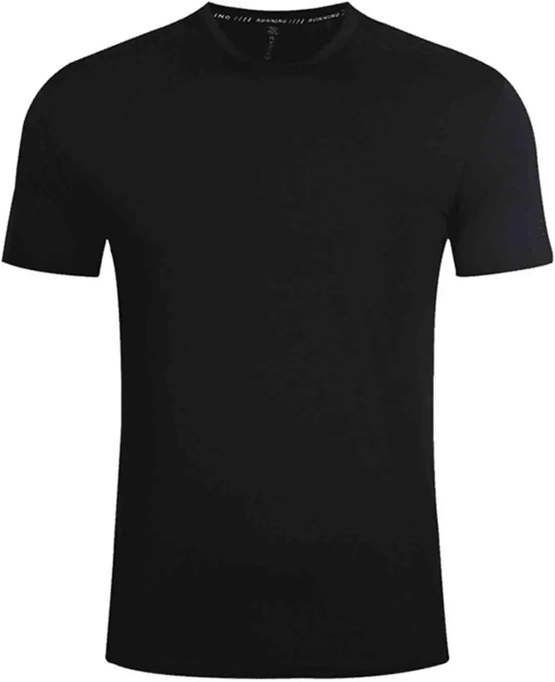 

Мужская футболка с коротким рукавом и воротником-стойкой Color Block Lmdudan