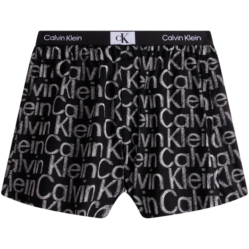 

Мужские боксеры Calvin Klein, GND-Космический черный с белой надписью