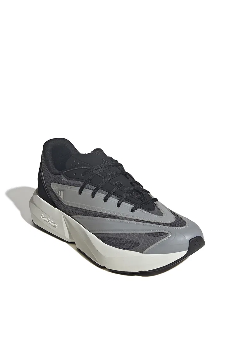 Кроссовки мужские, Lightblaze Adidas, черный/серый — фото 2