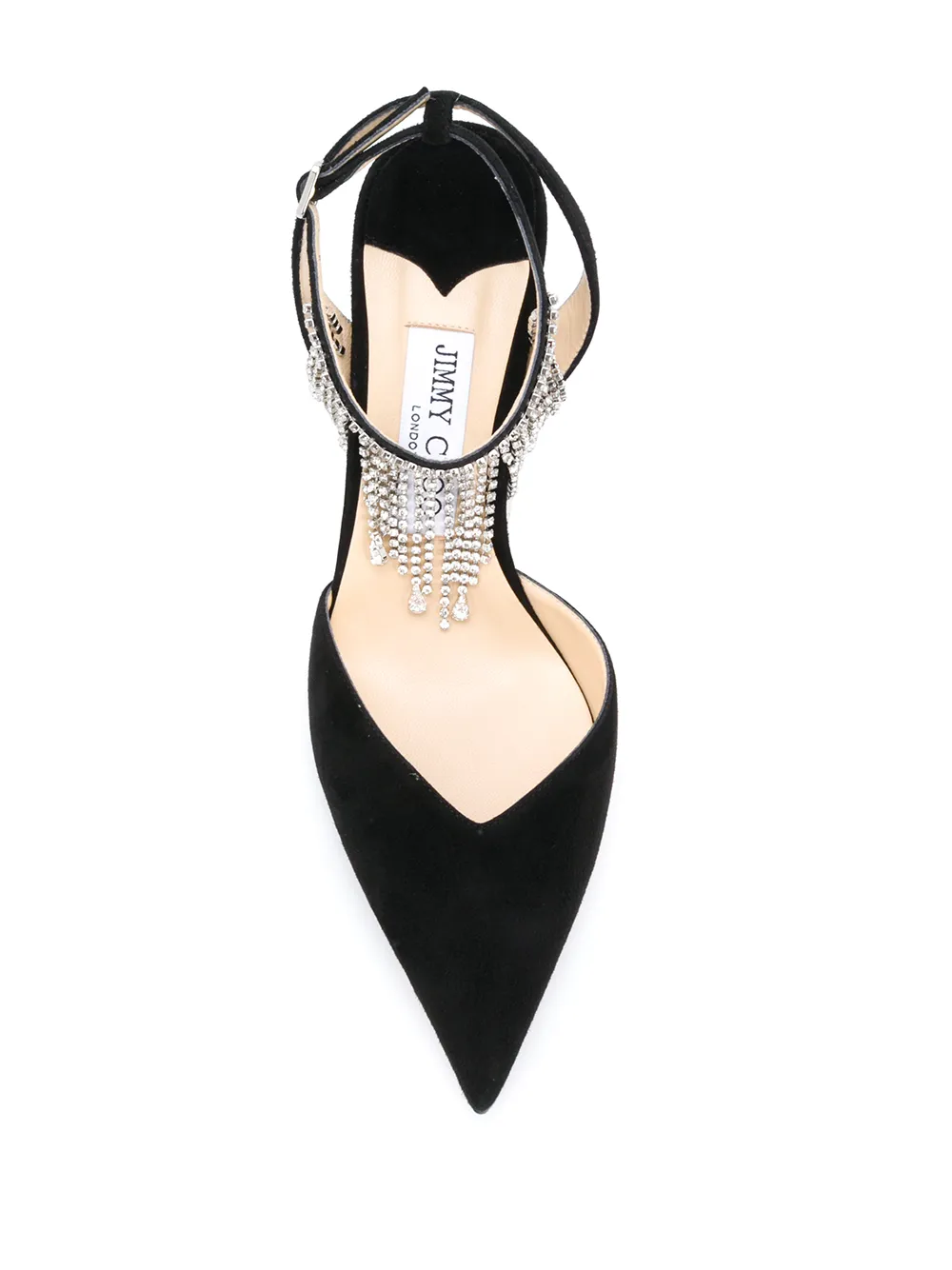Туфли Birtie 85 JIMMY CHOO, черный — фото 4