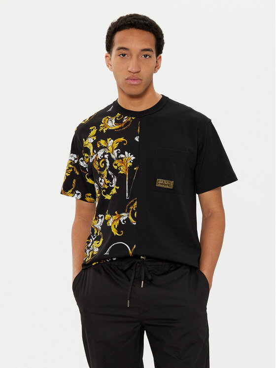 

Футболка обычного кроя 78GAH609 Versace Jeans Couture, черный