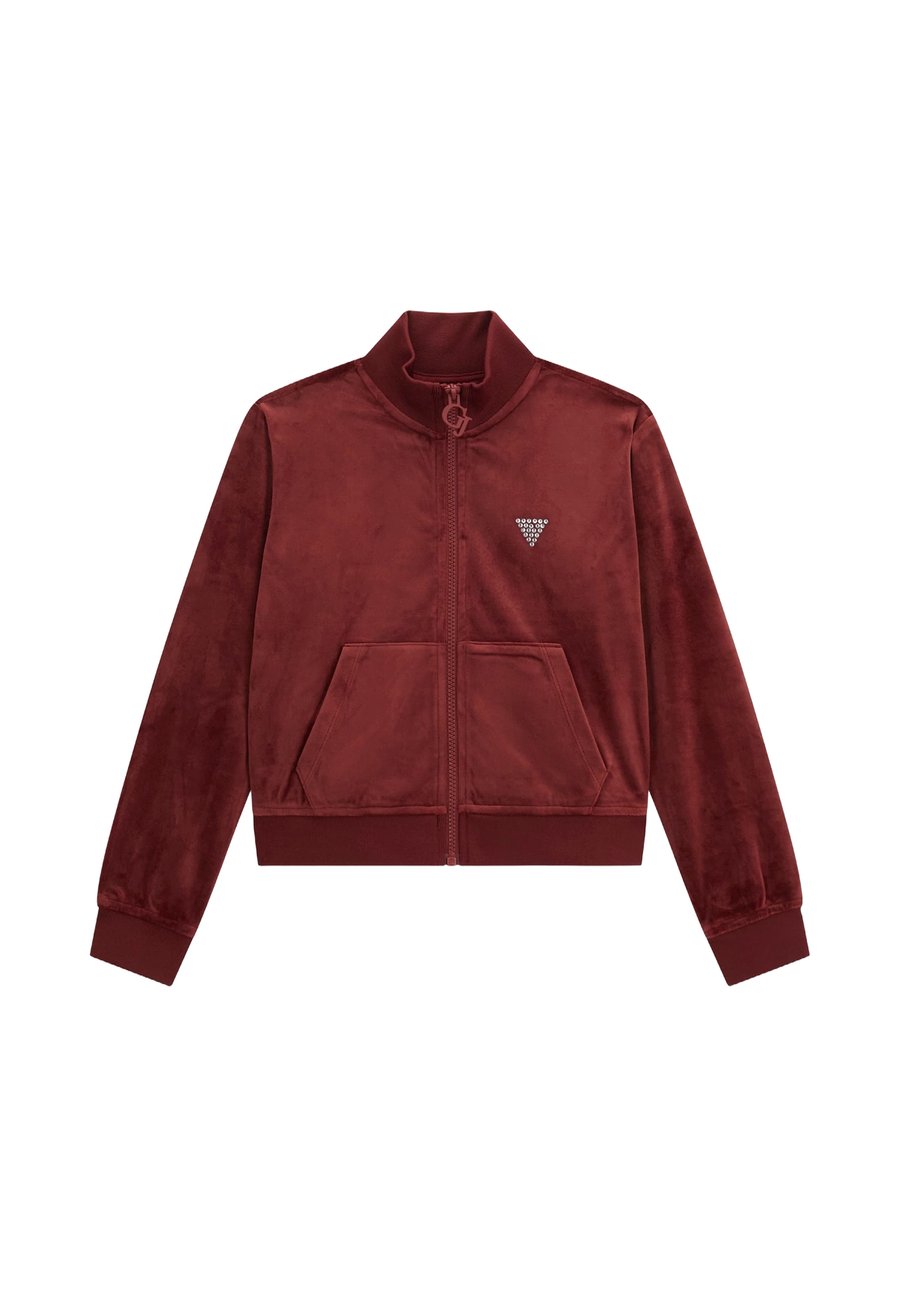 

Толстовка Guess Zip-up sweatshirt, Weinrot/Dark Red