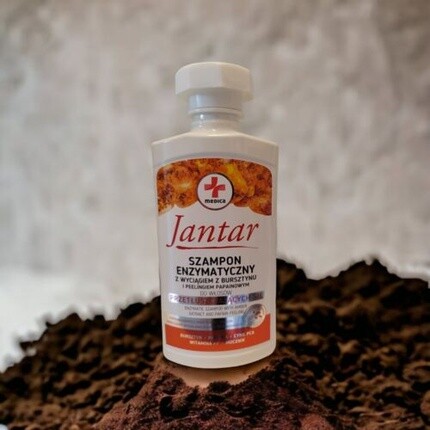 

Jantar Medica Ферментативный шампунь для волос с экстрактом янтаря и папаиновым пилингом 330мл, Ideepharm