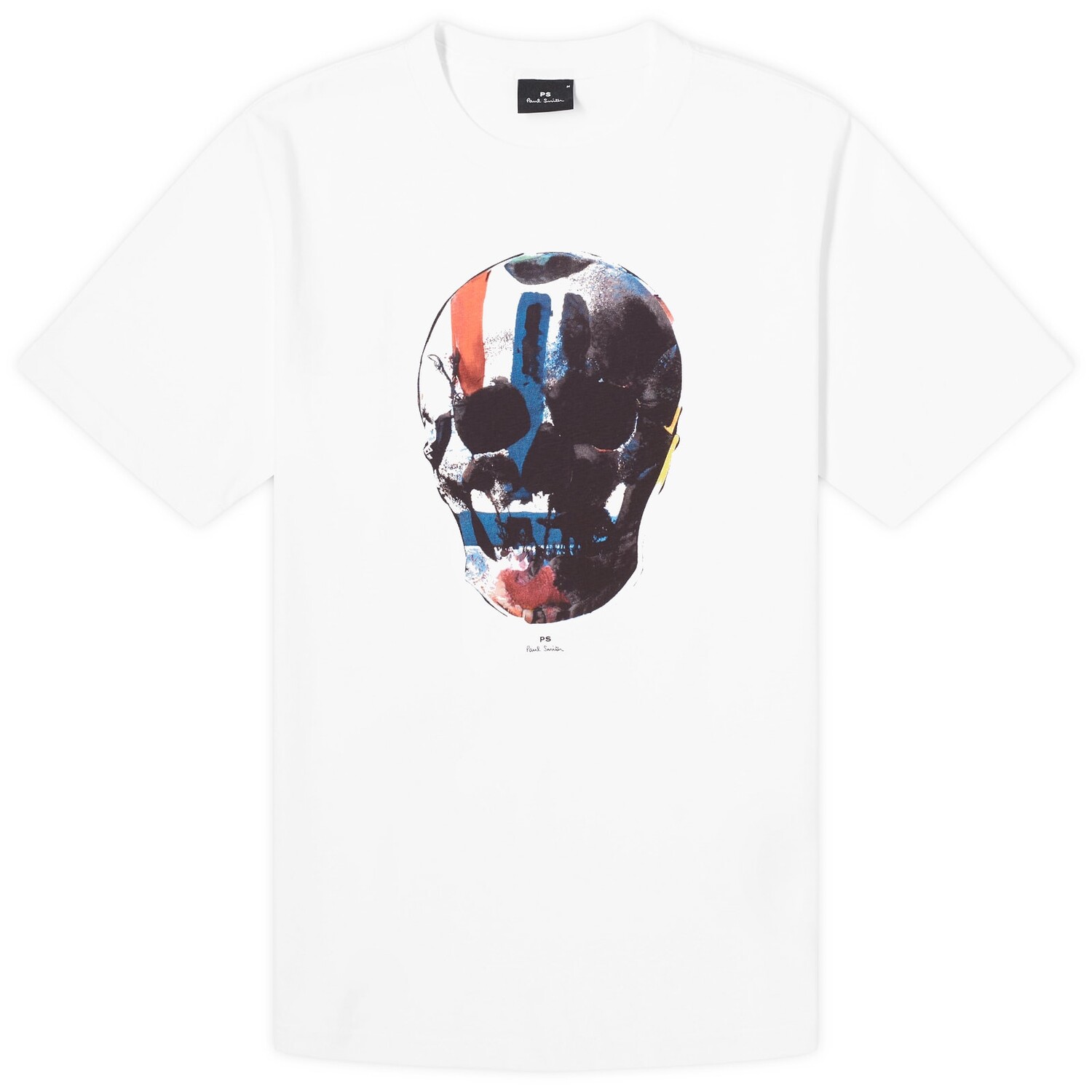 

Футболка Paul Smith Skull T-Shirt, белый